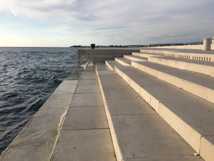 The Sea Organ in Zadar, Croatia - looking and sounding fabulous at any time of day (or night!)